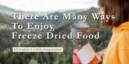 how to eat freeze dried food woman with suggestion