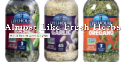 litehouse freeze dried herbs banner