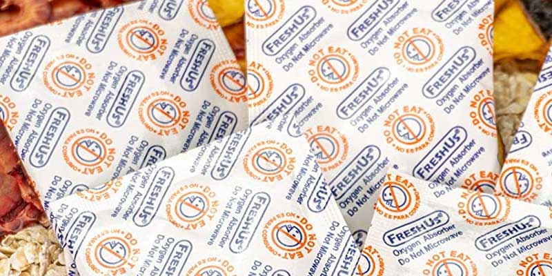packfresh USA 100cc oxygen absorber on top of nuts