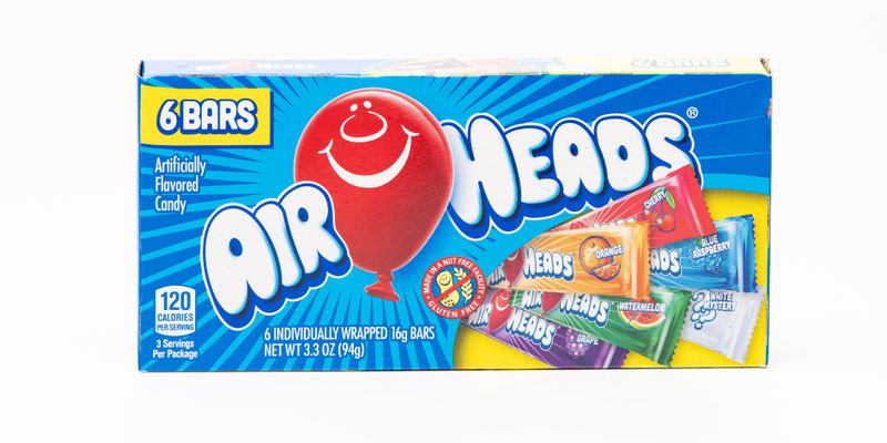 airheads box of 6 bars