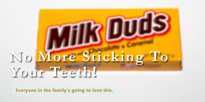 how to freeze dry milk duds banner with text