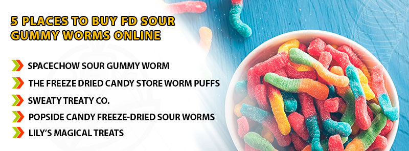5 Places to Buy FD Sour Gummy Worms Online