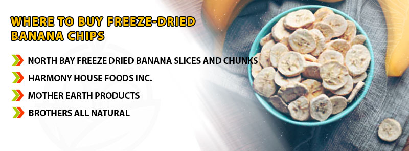 Freeze-Dried Banana Chips